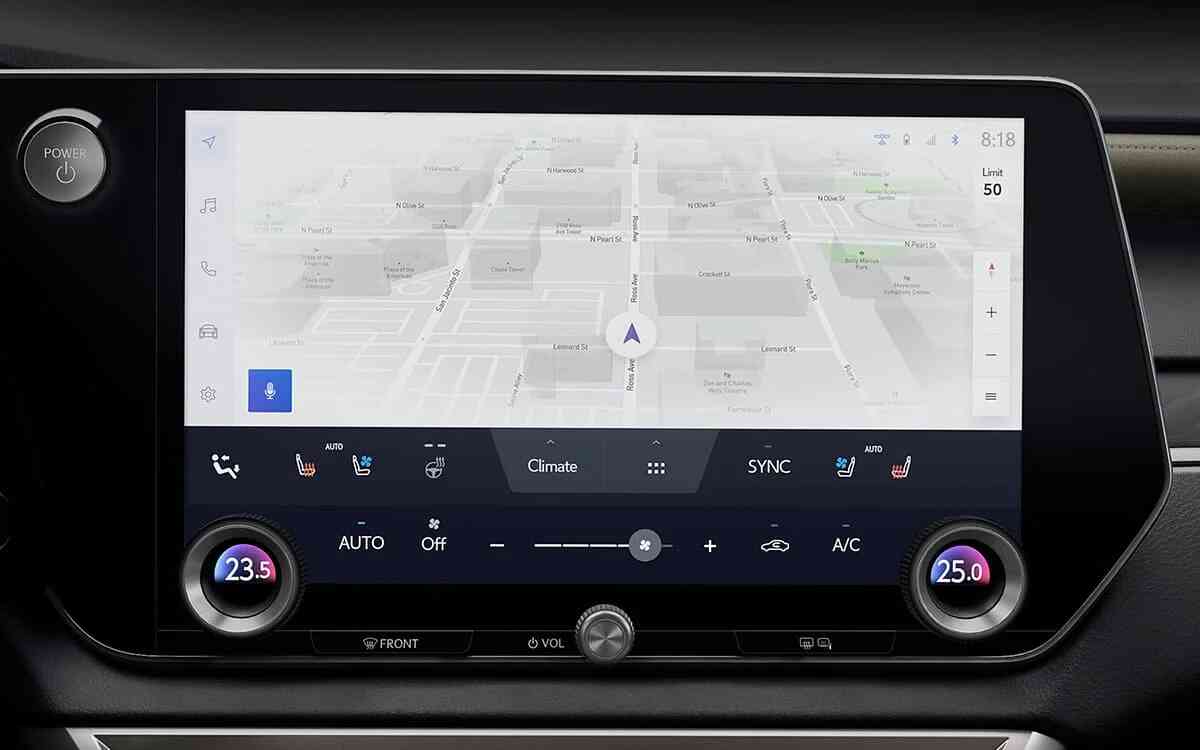 Màn hình giải trí Lexus RX350h luxury