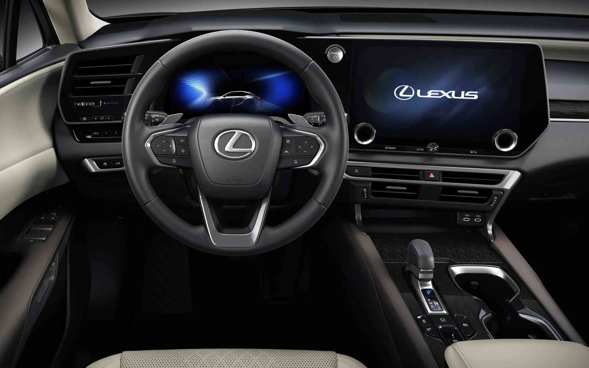 Vô lăng Lexus RX350h luxury