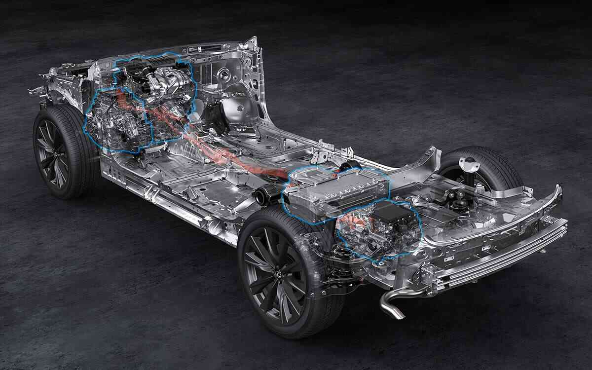 Động cơ Lexus RX350h Luxury