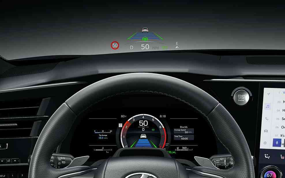 HUD Lexus RX35h Luxury