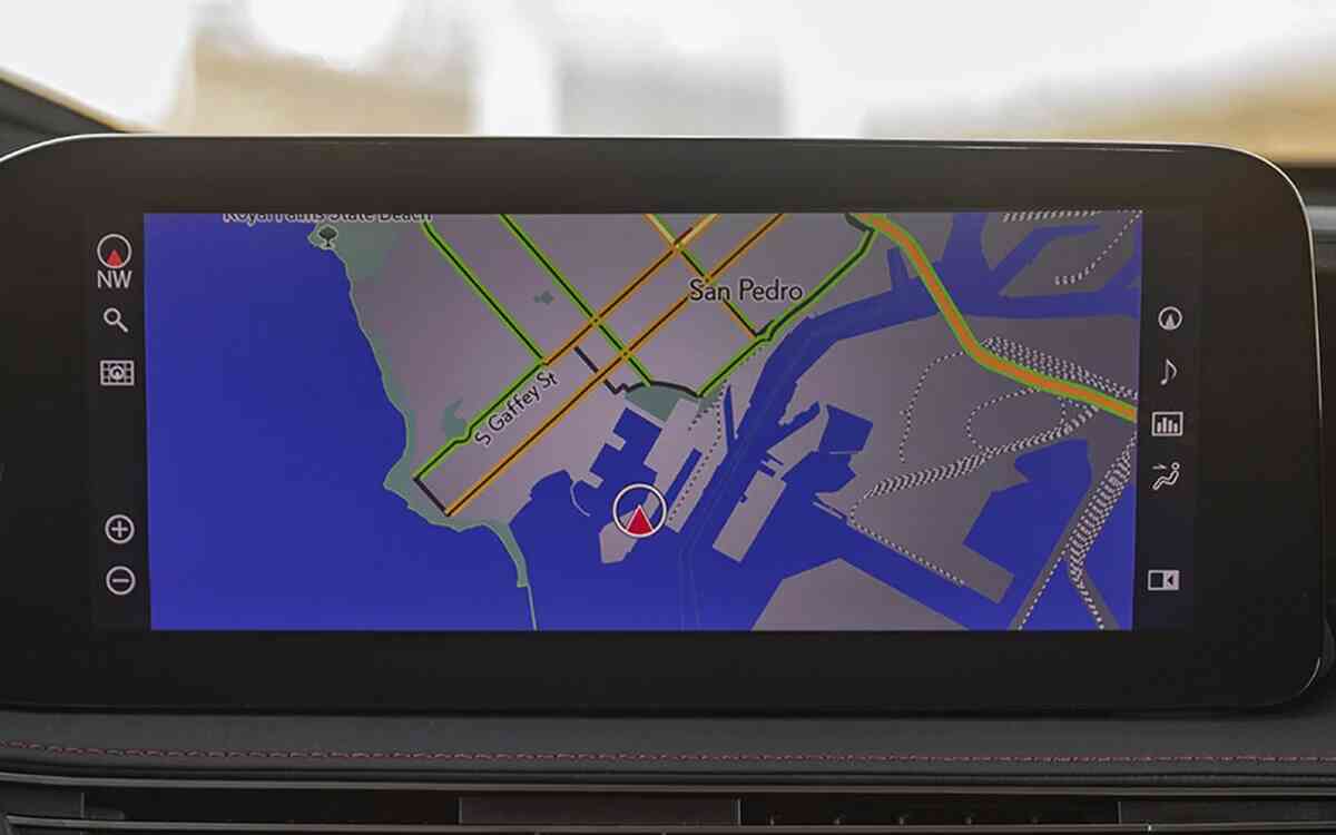 màn hình lexus LS500h