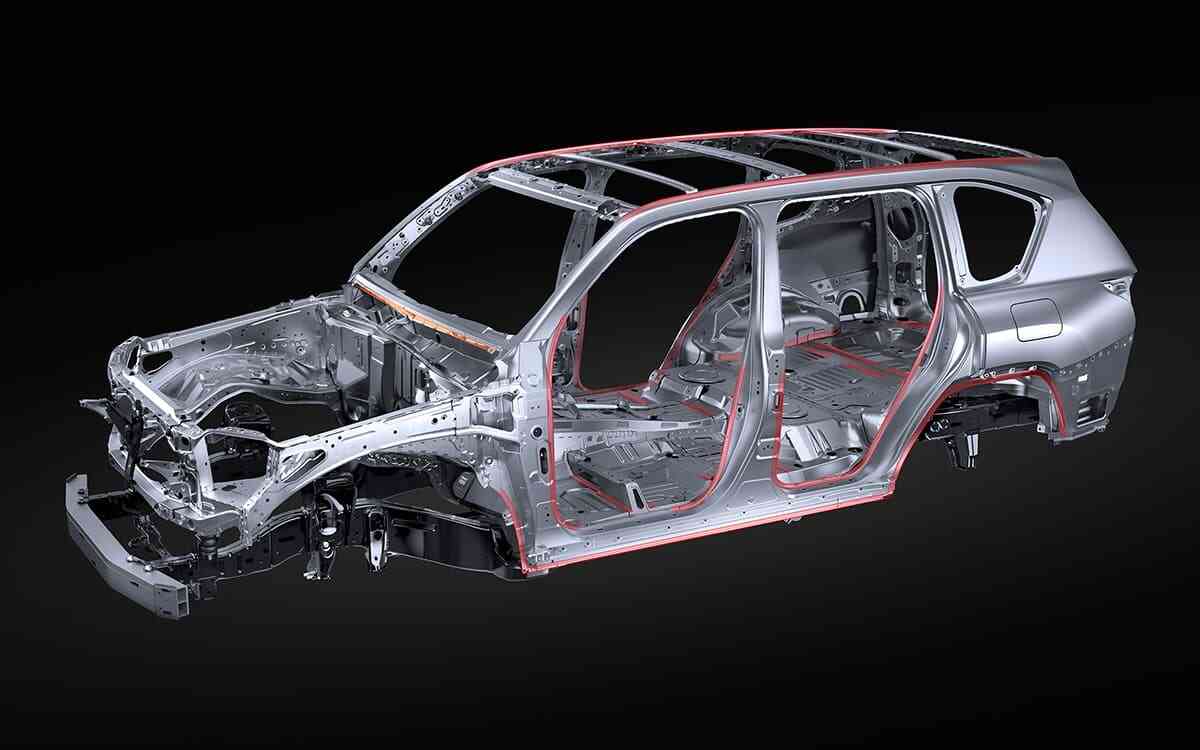 Khung gầm Lexus LX600 Urban