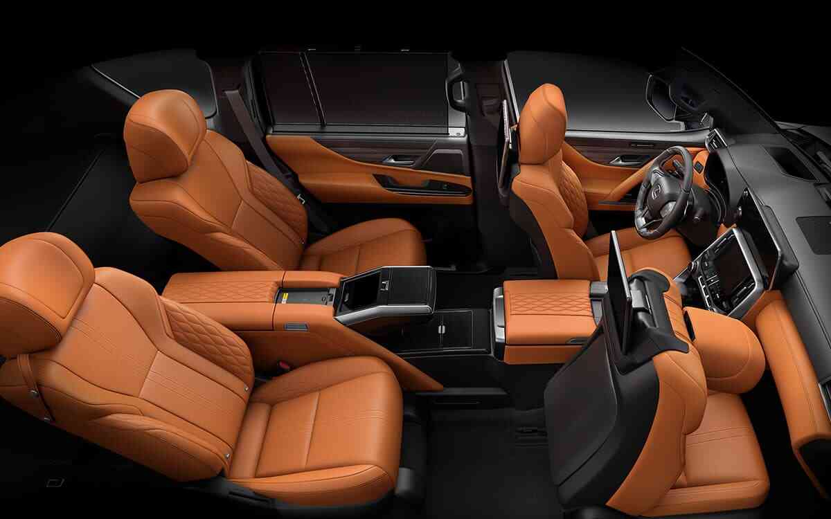 Nội thất Lexus LX600 Vip