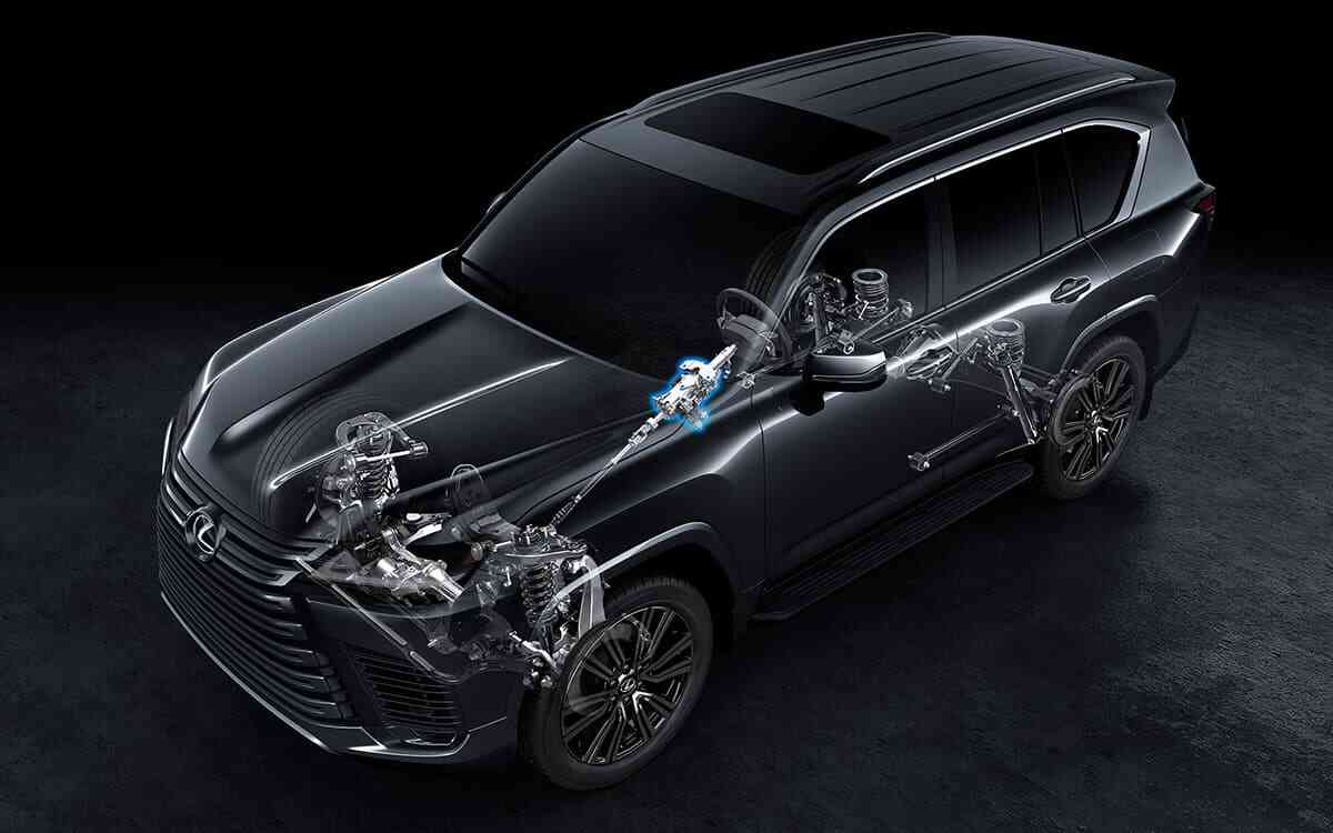 Dẫn động Lexus LX600 Vip