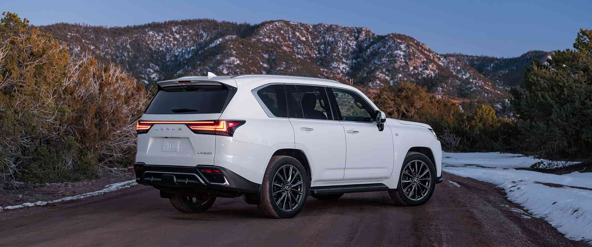 Đuôi xe Lexus LX600 Fsport