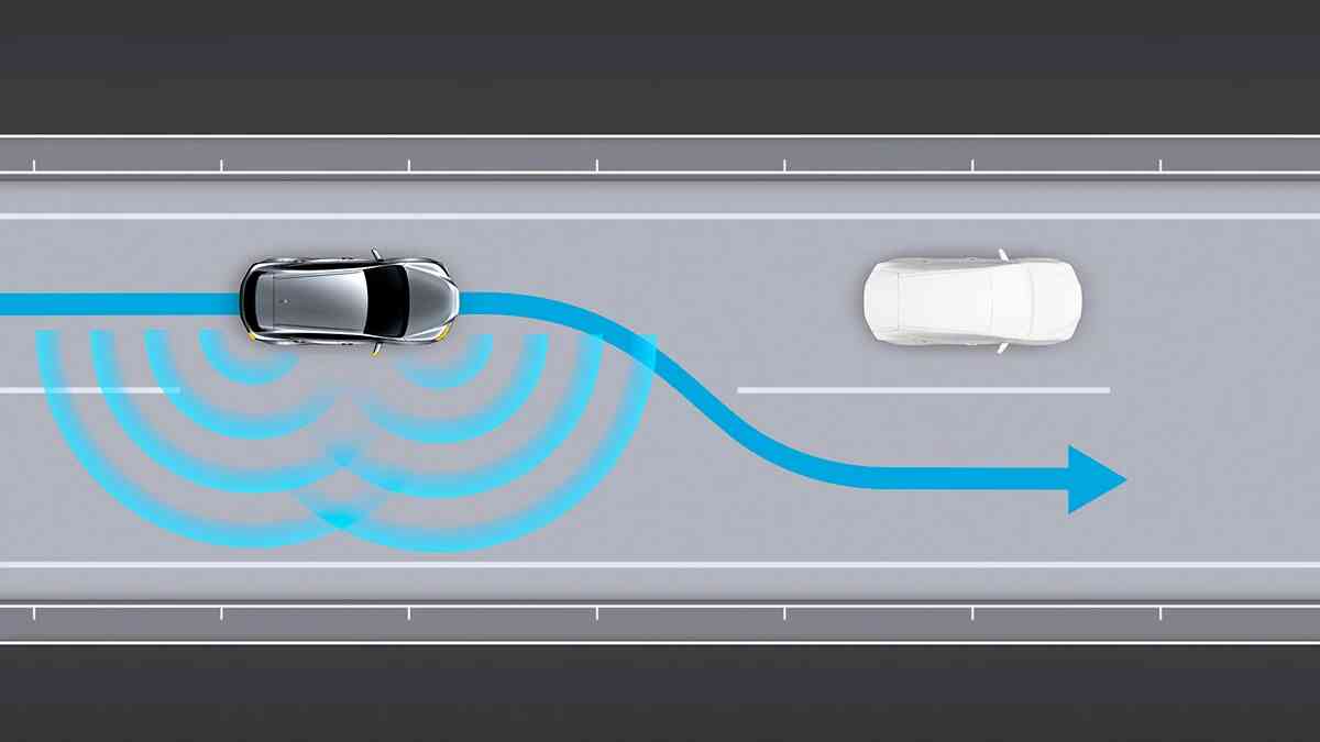 Hệ thông cảnh báo lệch làn Lexus GX550