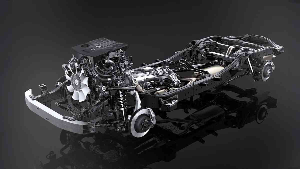 Truyền động Lexus GX550