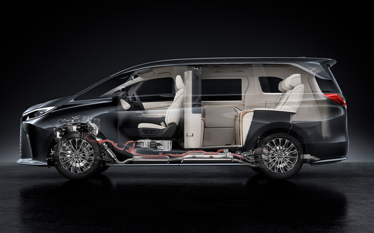 Hệ thông treo Lexus LM