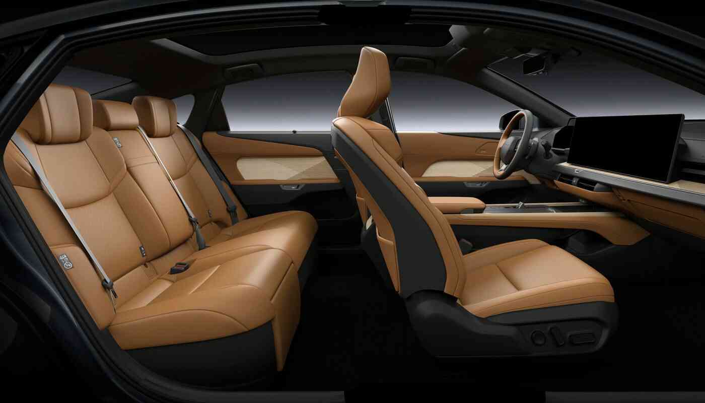 Lexus ES350h nội thất Nâu