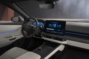 Lexus ES500e nội thất Trắng