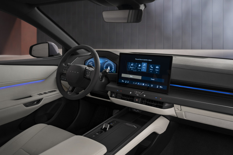 Lexus ES500e nội thất Trắng